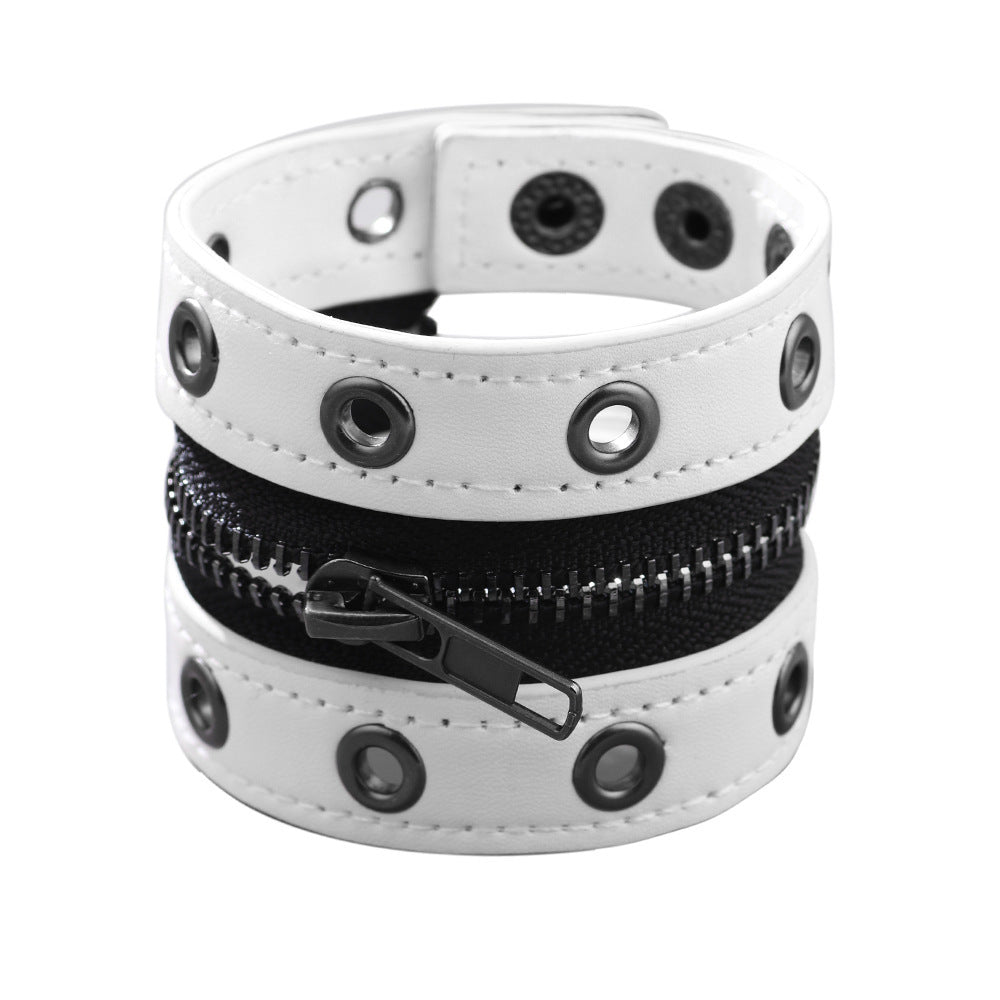 Punk Jewelry Cattle Leather Bracelet Women